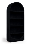 Picture of 36"W x 16"D x 84"H - Bookcase / Display Cabinet in Natural, Brown and Black Finish