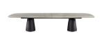 Picture of 157"L Luxurious High-Gloss Ceramic Top Dining Table