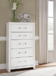 Picture of 54.02" W White or Black Finish Chest