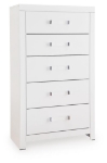 Picture of 54.02" W White or Black Finish Chest