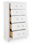 Picture of 54.02" W White or Black Finish Chest