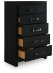 Picture of 54.02" W White or Black Finish Chest