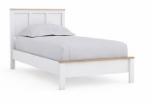 Picture of White Twin Panel Bed