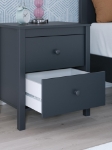 Picture of Navy Blue Two Drawer Night Stand