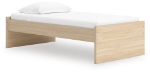 Picture of Natural Twin Platform Bed W/Storage or W/o Storage