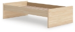 Picture of Natural Twin Platform Bed W/Storage or W/o Storage