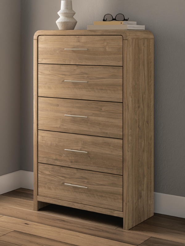 Picture of 32.6"W Warm Natural Brown Chest