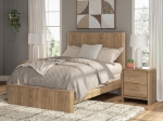 Picture of Warm Natural Brown Twin/Full Bedroom Set