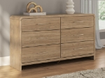 Picture of Warm Natural Brown Twin/Full Bedroom Set