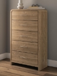 Picture of Warm Natural Brown Twin/Full Bedroom Set
