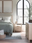 Picture of One Drawer Night Stand in Tan Finish