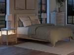 Picture of One Drawer Night Stand in Tan Finish