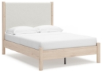 Picture of Full Panel Bed in Tan Finish
