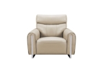 Picture of Genuine Leather Cream Chair