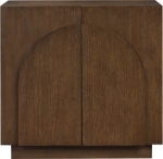 Picture of 31.5"W x 18"D x 30.5"H Oak Veneer Sideboard / Buffet in Natural, Brown and Black Finish