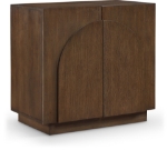 Picture of 31.5"W x 18"D x 30.5"H Oak Veneer Sideboard / Buffet in Natural, Brown and Black Finish