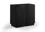 Picture of 31.5"W x 18"D x 31.5"H Oak Veneer Sideboard / Buffet in Natural, Brown and Black Finish