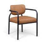 Picture of Vegan Leather Upholstered Dining Chair