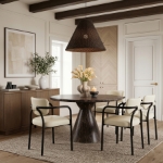 Picture of Vegan Leather Upholstered Dining Chair