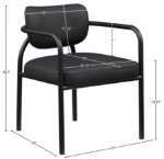 Picture of Vegan Leather Upholstered Dining Chair