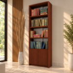 Picture of Bookcase with Doors  33" x 12" x 80"H
