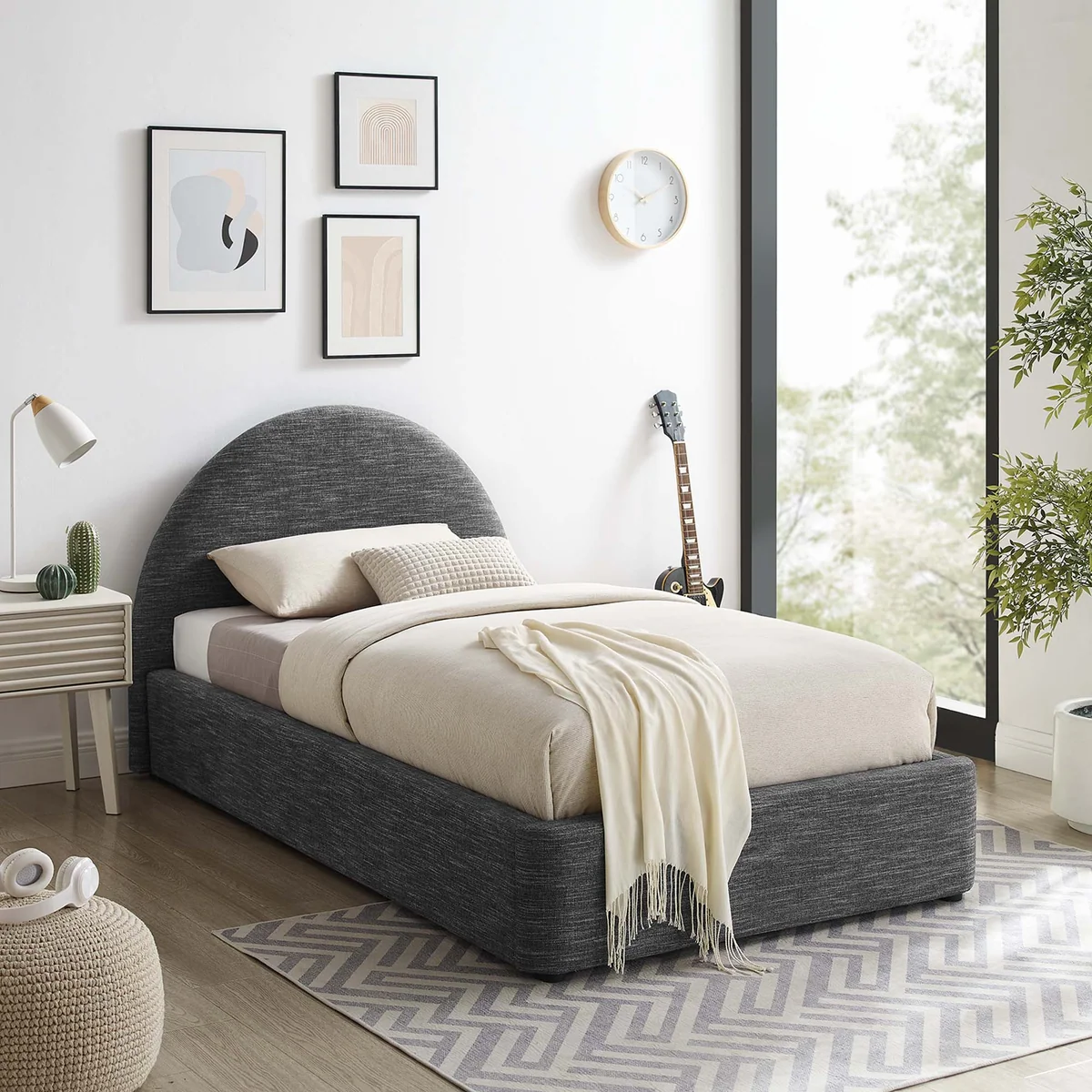 Heathered Weave Slate