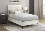 Picture of 39", 44", 48", 54" Bed in Beige and Cream White Finish