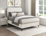 Picture of 39", 44", 48", 54" Bed in Cream White Finish