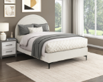 Picture of 39", 44", 48", 54" Bed in Cream White Finish