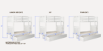 Picture of 30", 33" or 39" Bunk Bed