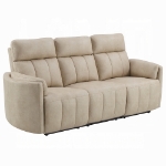 Picture of Dark Beige Polish Microfiber Motion Sofa