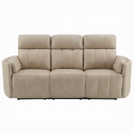Picture of Dark Beige Polish Microfiber Motion Sofa