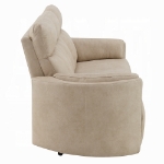 Picture of Dark Beige Polish Microfiber Motion Sofa