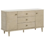 Picture of 2-door 3-drawer Cultured Marble Top Sideboard